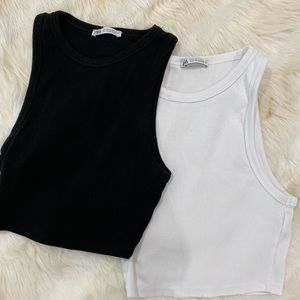 Zara Tank Tops Medium